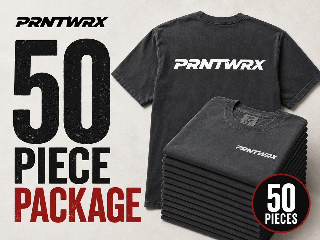Comfort Colors 1717 T- 50 Shirt Packages