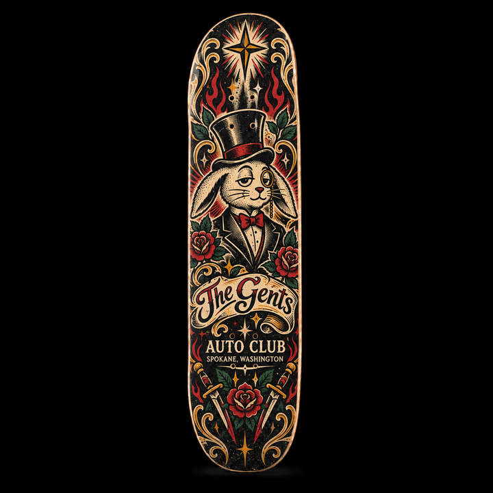 CUSTOM PRINTED SKATEBOARD DECK - 31" × 8"