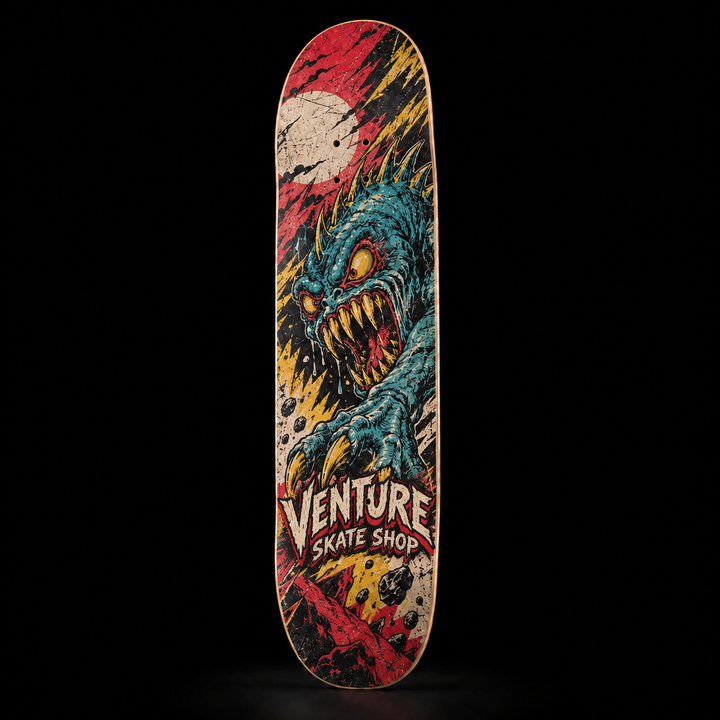 CUSTOM PRINTED SKATEBOARD DECK - 31" × 8"