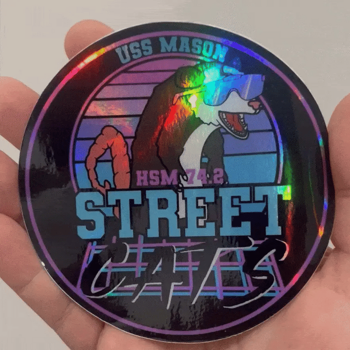HOLOGRAPHIC STICKERS